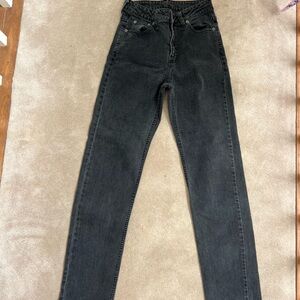 Dr. Denim High Rise Black Jeans